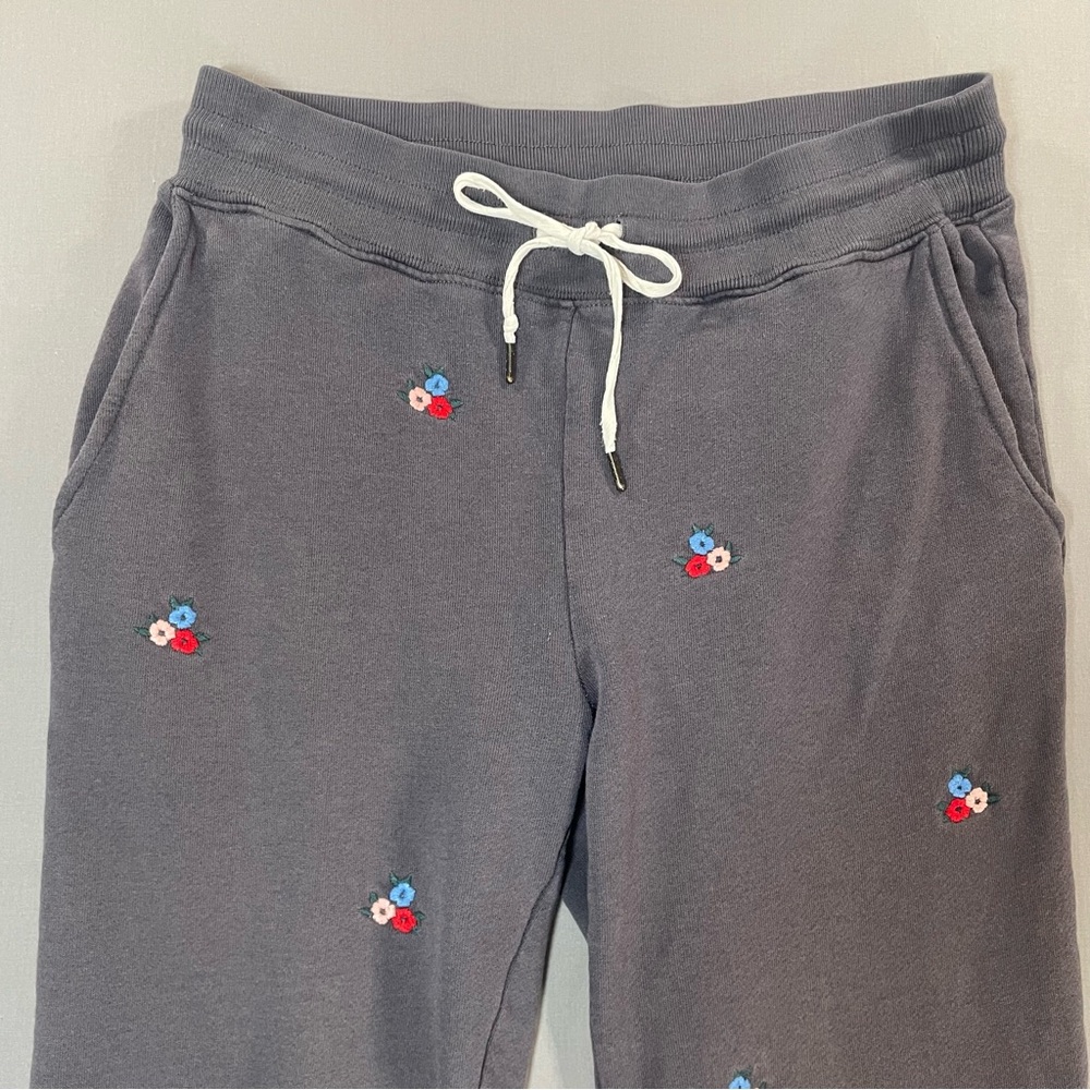 Rails Oakland Sweatpants/Joggers, Vintage Black Flower Buds - Womens Medium - Picture 3 of 16